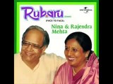 Mujhse Karta Tha Na Milne Ke Bahaane Kitne By Nina And Rajendra Mehta Album Rubaru Face To Face By Iftikhar Sultan