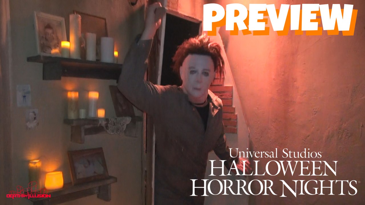Halloween: Michael Myers Comes Home (HD Preview) Halloween Horror Nights 2015 Universal Studios