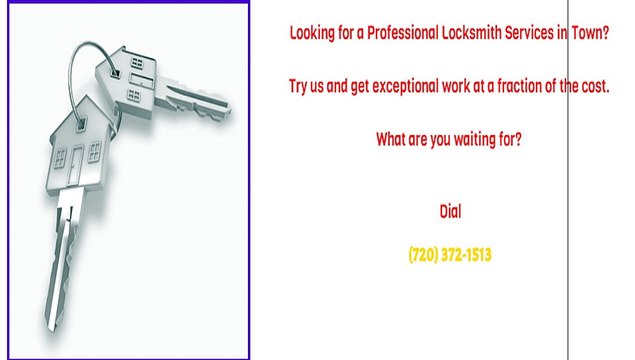 Full Service Mobile Locksmith in Brighton, CO