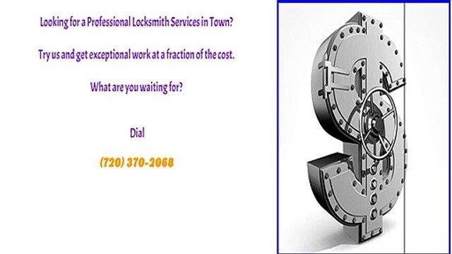 Boulder, CO 24 Hour Locksmith Service