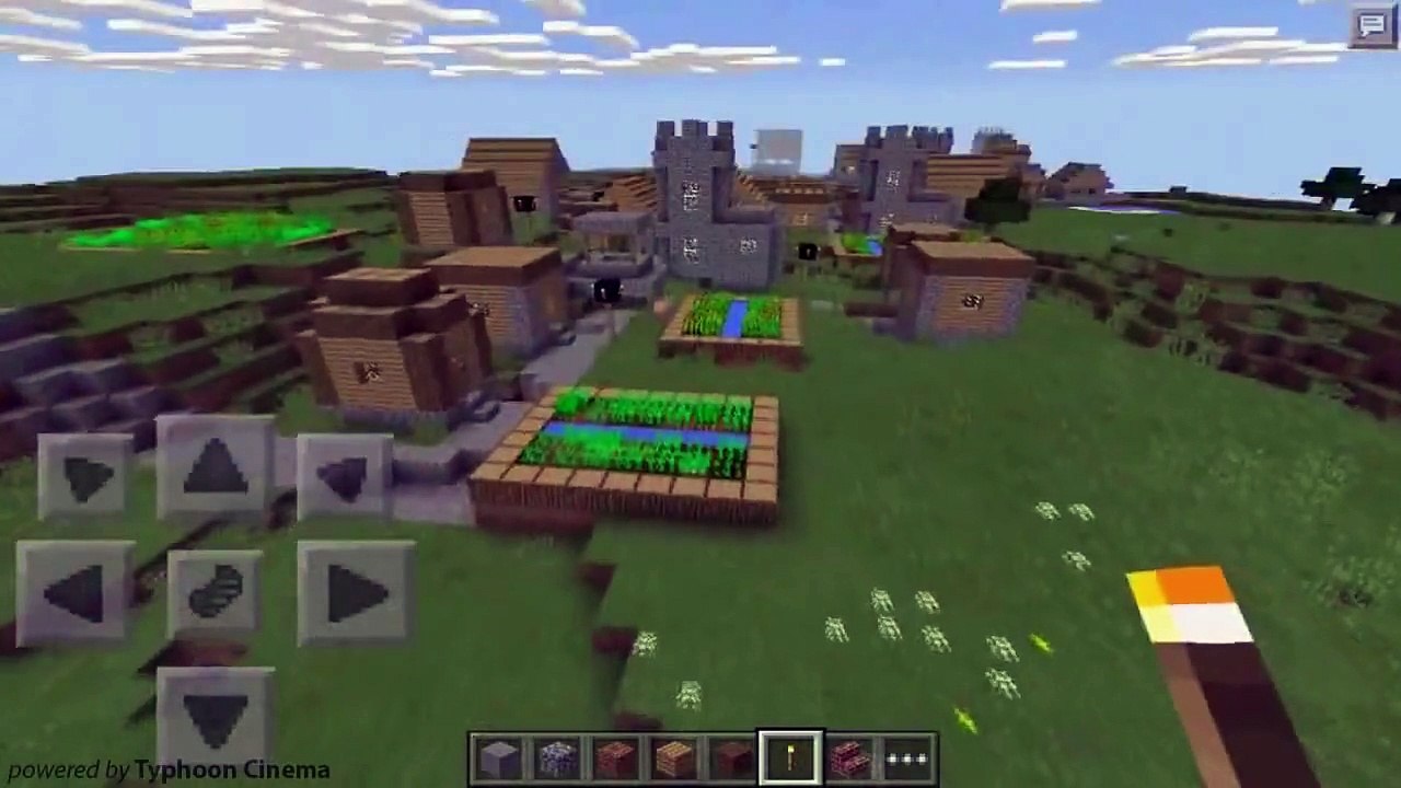 Minecraft SEED SHOWCASE : Best Minecraft Pocket Edition TU20 Seed: Tripple Village! 2015 ( HD )