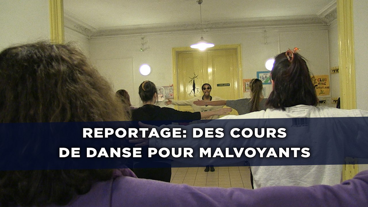 Reportage: Des cours de danse pour malvoyants à Saint-Maur