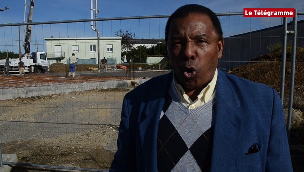 Lorient. La dalle de la mosquée coulée