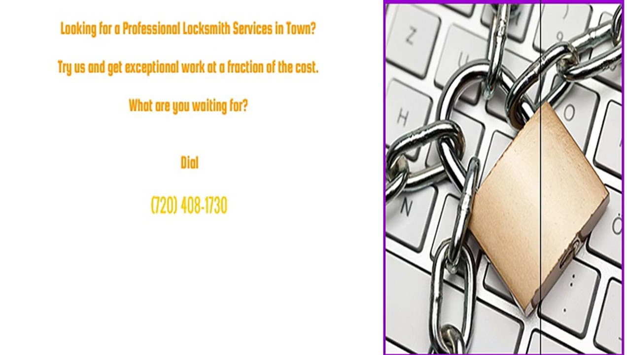 Commerce City, CO Full Service Mobile Locksmith