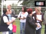 Alain Soral tracte à Hénin-Beaumont avec Marine Le Pen