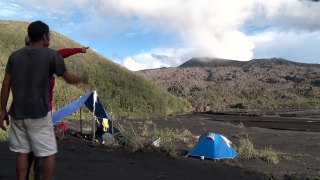 LiveLeak.com - Amazing Video - Close call as Dukono Volcano erupts