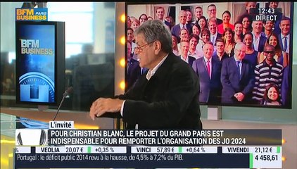 Christian Blanc, ancien secrétaire d'Etat au développement de la région capitale – 23/09