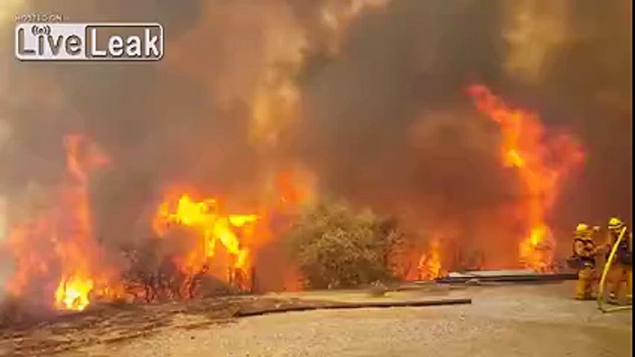 LiveLeak.com - More California firefootage