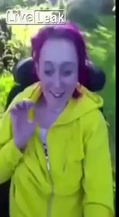 LiveLeak.com - Heartbreaking video of girl left in wheelchair after taking 'MDMA'