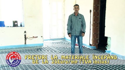 incalzire in pardoseala executata pe placa cu nuturi