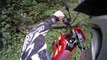 Gopro HD Wet forest riding Fantic Caballero 80