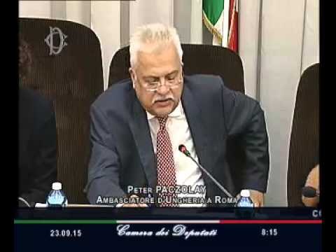 Roma - Flussi migratori, audizione Ambasciatore Paczolay (23.09.15)