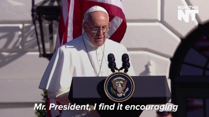 Pope Francis Applauds Obama's Climate Change Initiative