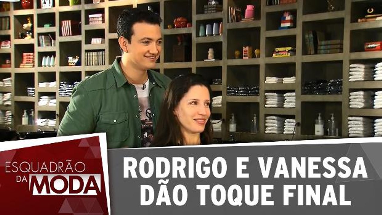 Rodrigo e Vanessa dão toque final em Bruna
