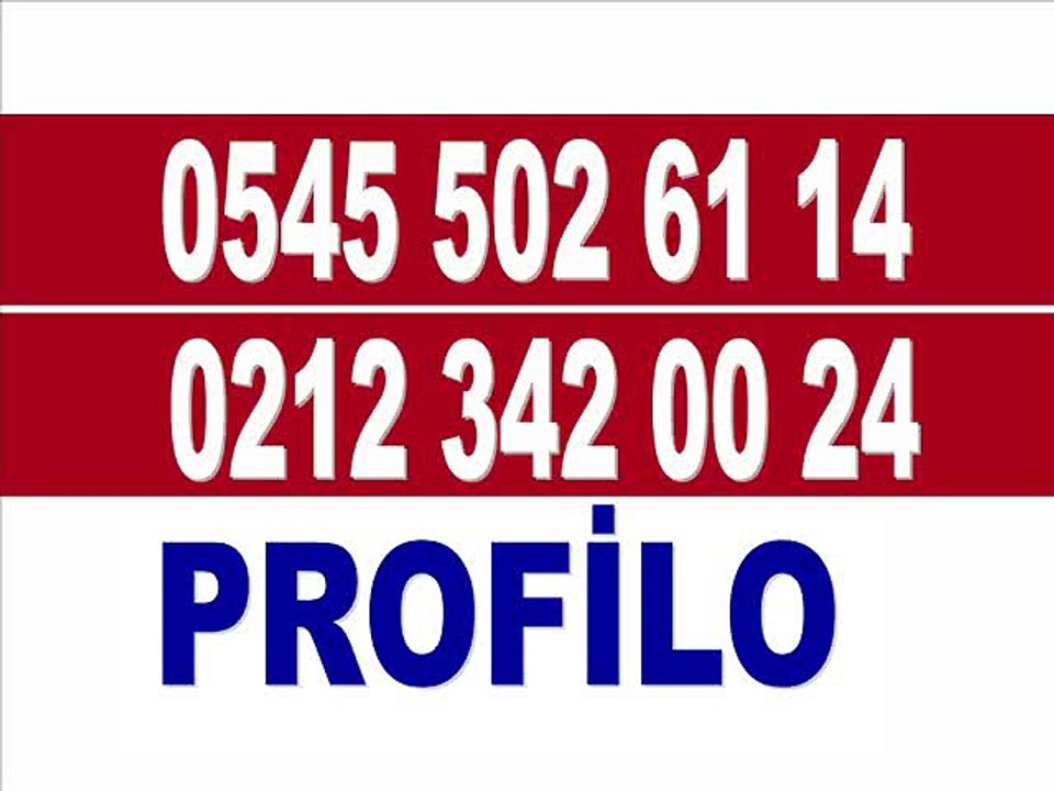 Tel 0212 342 00 24/ Kemerburgaz Profilo Servis /0545 502 61 14
