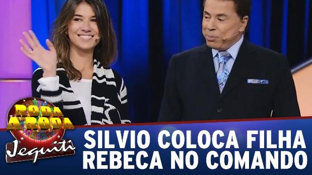 Rebeca, filha de Silvio Santos, apresenta o Roda a Roda