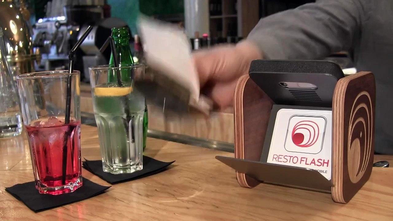 Le paiement avec l'application Resto Flash