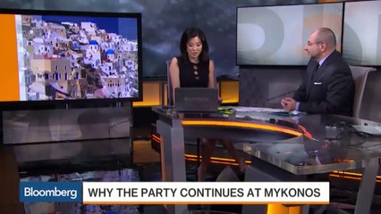 Mykonos Parties On While Greece Struggles With Debt