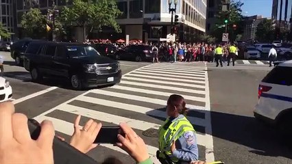 Así fue la llegada del papa Francisco a la Casa Blanca
