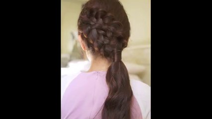 Hair Double Braided Sidedo for Medium to Long Hair