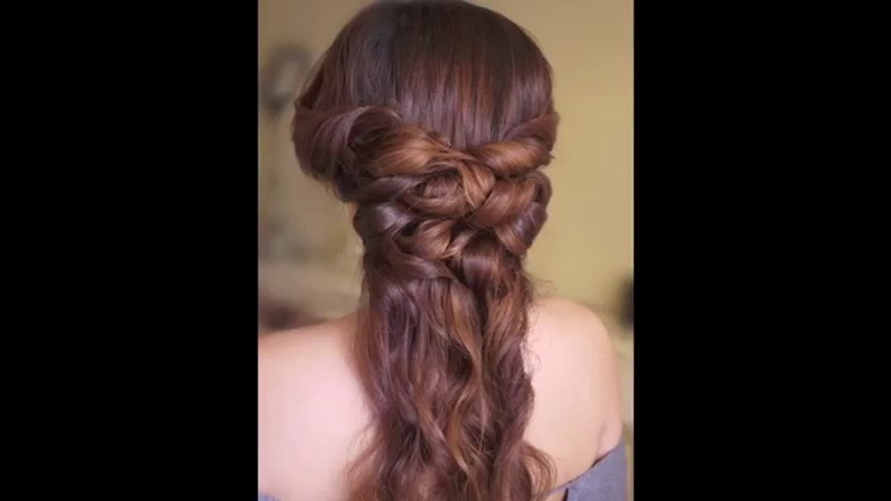 Hair Tutorial Romantic Half Up Half Down