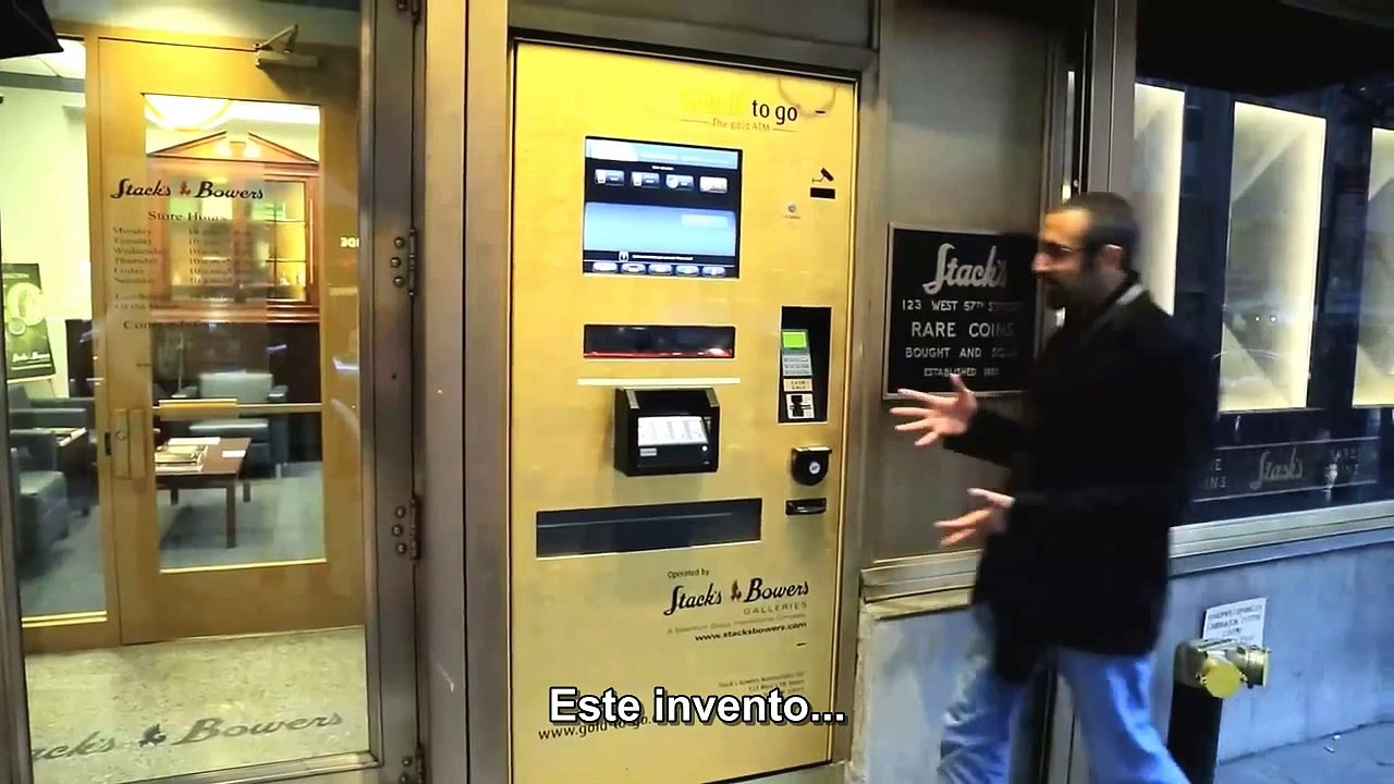 Máquina expendedora de oro, The Gold ATM