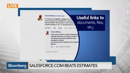 Salesforce Builds Cash, Raises 2016 Sales Forecast