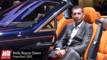 Rolls Royce Dawn : le luxe sous un jour nouveau – VIDEO Francfort 2015