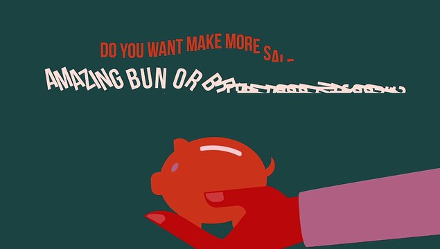 Bun Or Bread Food - Mascot costume by SPOTSOUND.CO.UK