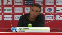 Réaction de Régis Brouard après Stade Brestois 29 - Chamois Niortais