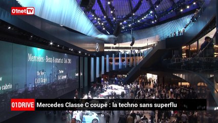 Salon de Francfort : Mercedes Classe C coupé, une étoile qui fait rêve les conducteurs technophiles