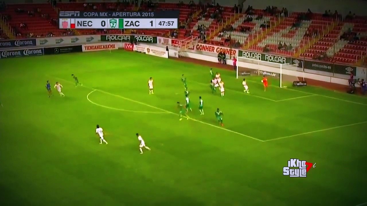Increible Gol y fail del arquero en el partido Necaxa vs Zacatepec 3-1 (Copa MX 2015)