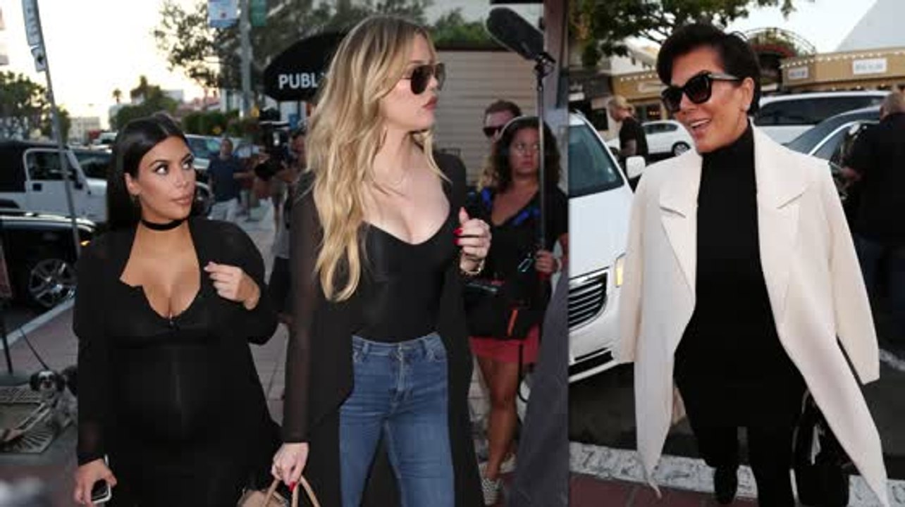 Kim Kardashian in einem sexy Outfit in San Diego