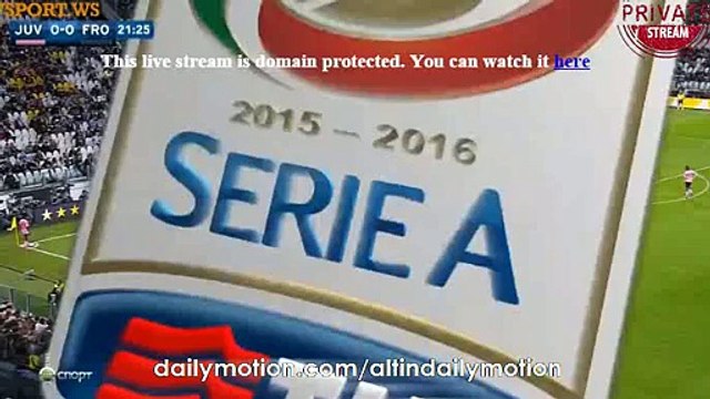 Juventus Corner Kick Chance - Juventus vs Frosinone - Serie A - 23.09.2015