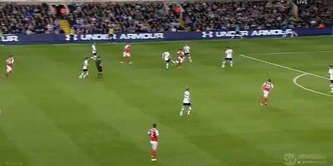 Mathieu Flamini Goal | Tottenham Vs Arsenal 0-1 | Capital One Cup | 23/09/2015