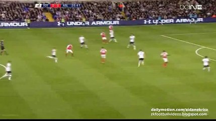 0-1 Matthieau Flamini Goal | Tottenham v. Arsenal 23.09.2015 HD