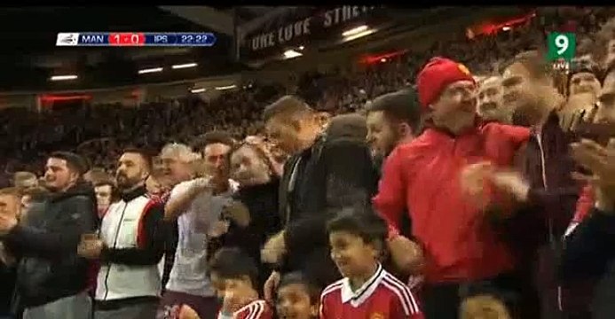 Wayne Rooney Great Goal - Manchester United 1-0 Ipswich - England League Cup 23.09.2015
