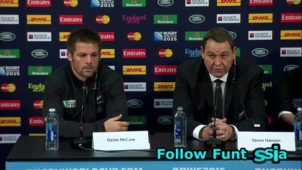 Hansen Happy After Tough Win - New Zealand - RWC 2015