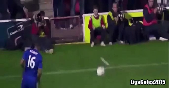 Ramires Goal - Walsall vs Chelsea 0-1 (Capital One Cup 2015) HD