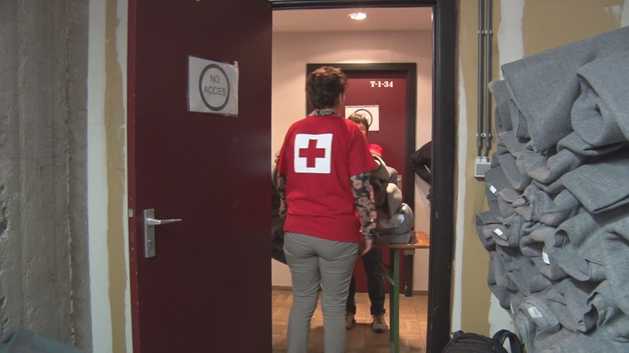 La Croix Rouge s'affaire au WTC III pour accueillir au mieux les réfugiés