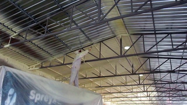 Trapez sac -Atermit- Oluklu Levha -Onduline - Shingle Osb-Çinko Levha Kiremit Sprey poliüretan Köpük ısı Yalıtım