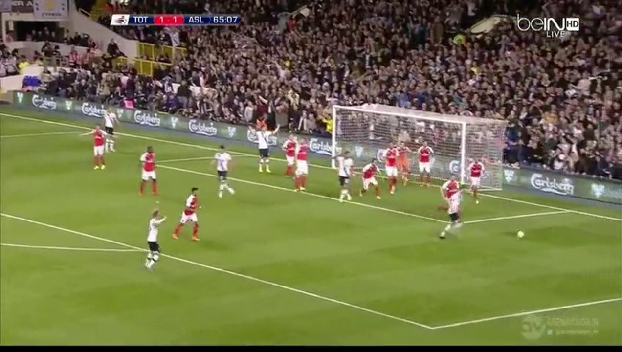 Tottenham Hotspur 1 - 2 Arsenal All Goals and Full Highlights 23/09/2015 - Capital One Cup