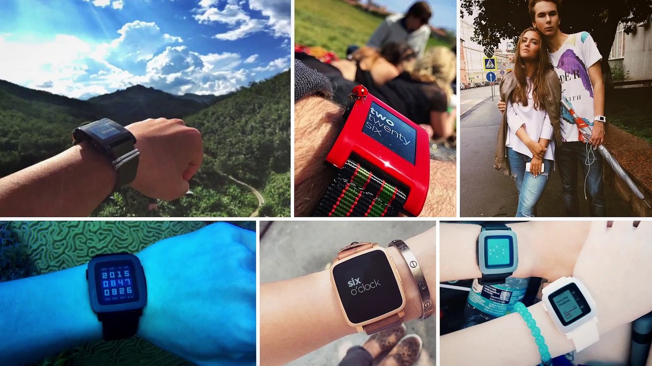 Meet the Lightest & Thinnest Smartwatch Pebble...