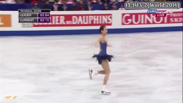 浅田真央(mao asada) Spiral、Eagle、Spin、Step、Jump（別枠で3A！）～ 2013-14シーズンまでの総まとめ　保存版