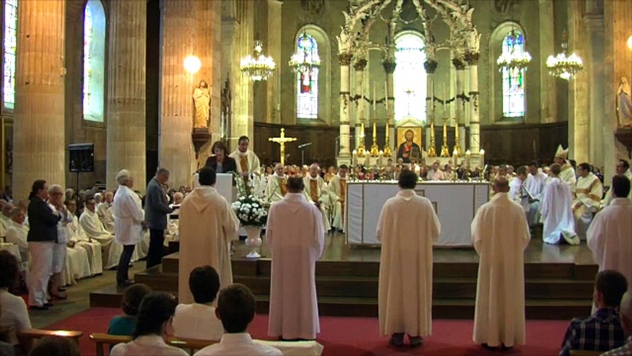 Ordinations diaconales Ouzet-Pichon-Vincent-Priou-Boudet - 19 septembre 2015 - partie 1