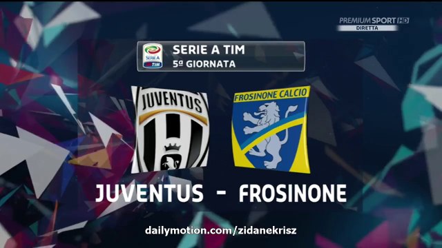 All Goals and Highlights HD | Juventus 1-1 Frosinone 23.09.2015 HD