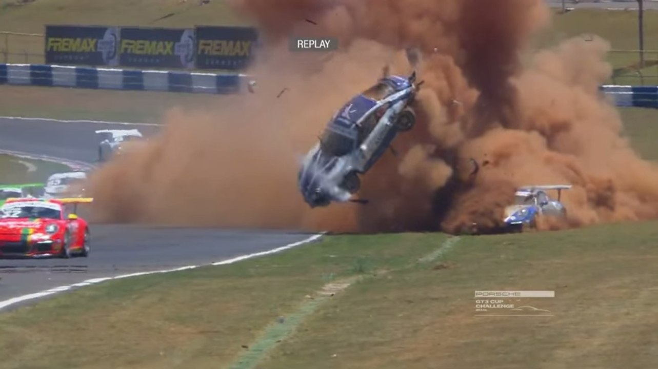 After All Those Flips, The Driver Ended Up With A Few Bruises