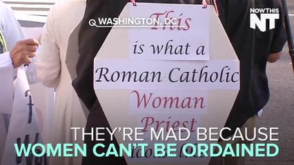 Protesters Ask Pope For Ordination Of Women