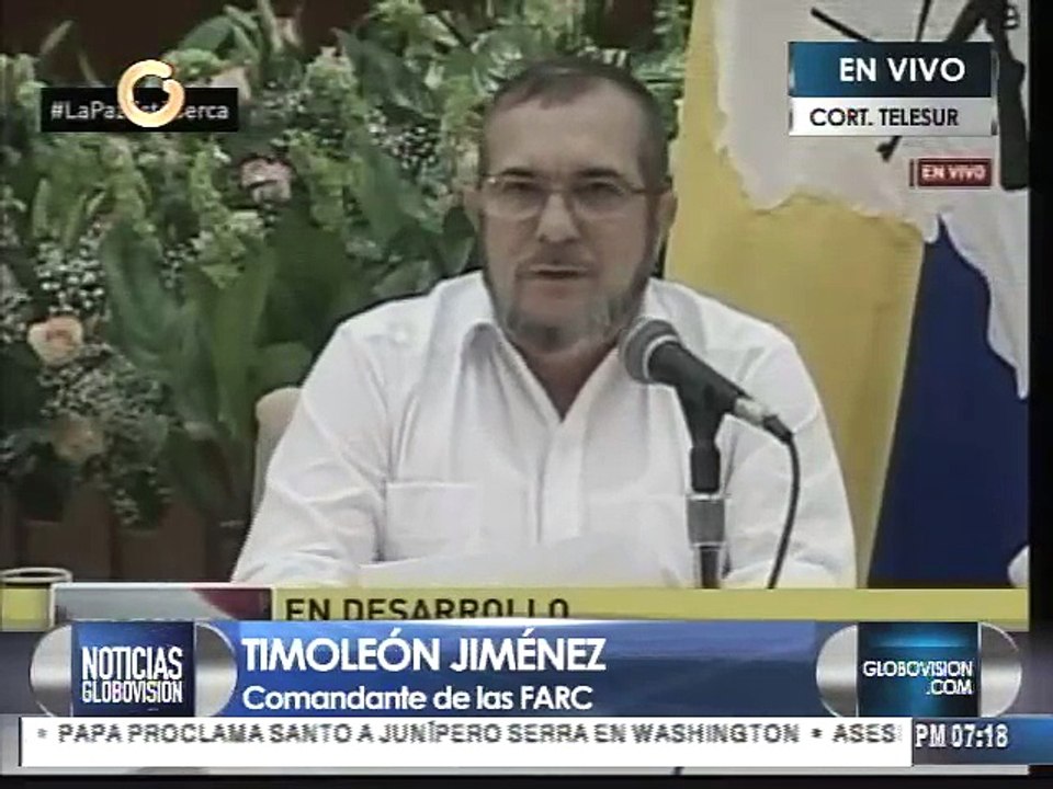 Timoleón Jiménez: Haremos todo lo posible para la paz