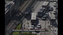 Trânsito e transporte público estão entre principais reclamações do paulistano